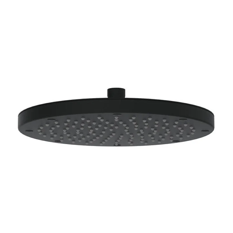 Showerhead OKI 1 Function Matte Black 10 Inch 1.8 Gallons per Minute Round Rain