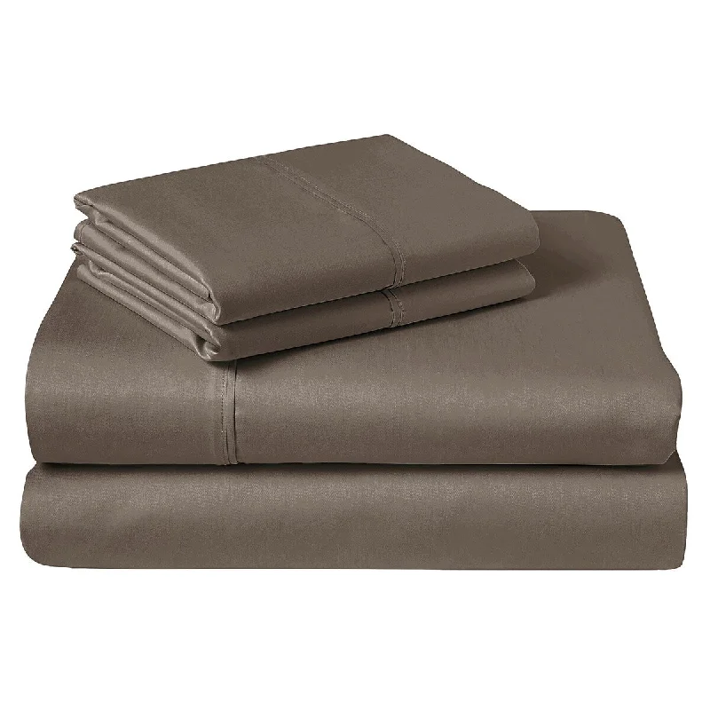 Portland Place - 300 Thread Count Fungi King, Combed Egyptian Cotton Sateen Sheet Sets