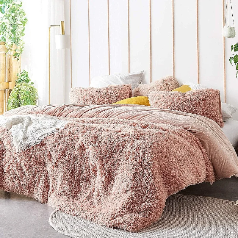 Birds of a Feather - Coma Inducer® Oversized Comforter - Desert Blush