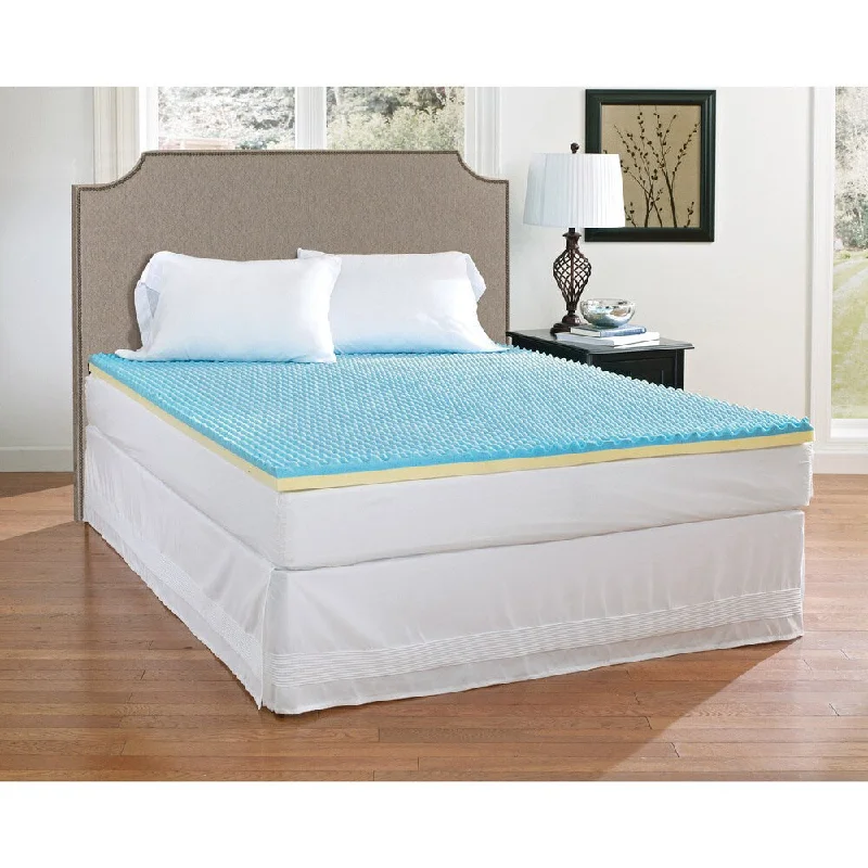 Broyhill Sensura Dual-layer 2-inch Gel Enhanced Memory Foam Mattress Topper