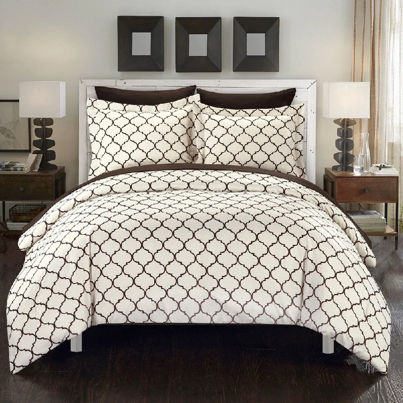 Chic Home Maitland BIB Brown Comforter 7-Piece Set