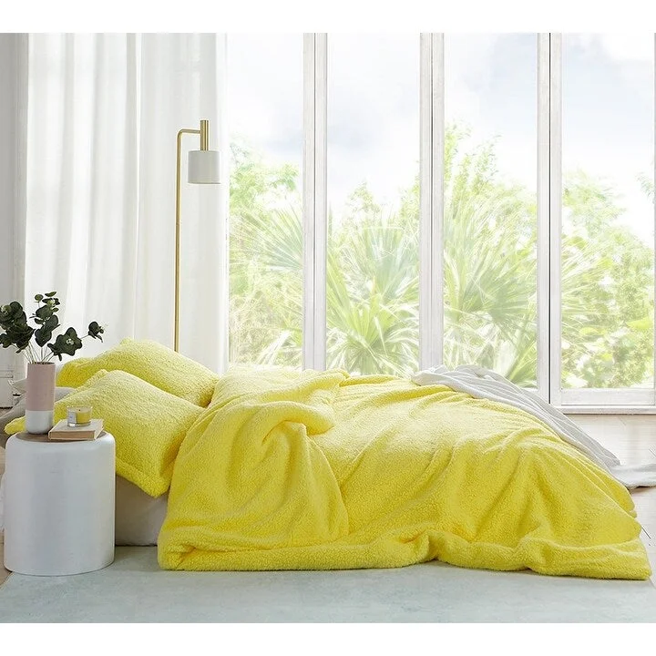 Coma Inducer Duvet Cover Set - The Napper - Limelight Yellow