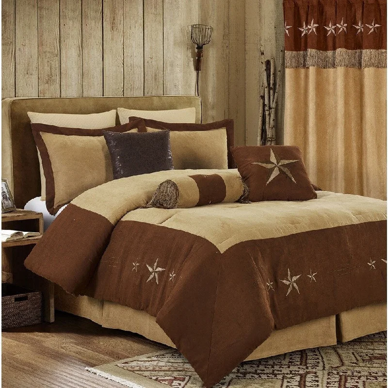 EverRouge Winslow Laredo 7-piece Oversized Comforter Set