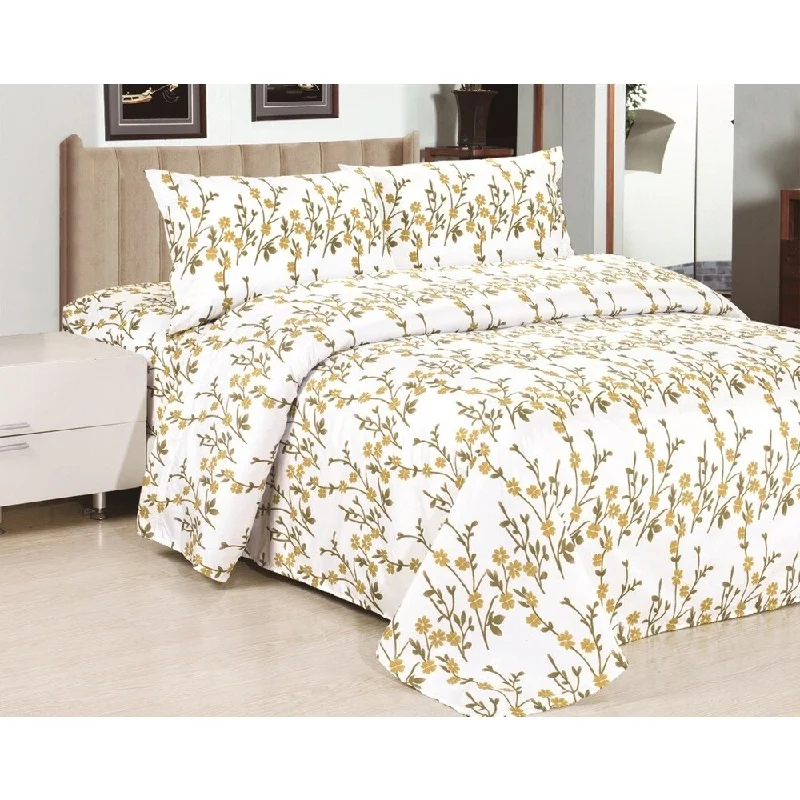 Home Fashion Designs Analisa Collection Super Soft Double Brushed Microfiber Printed Luxury Sheet Set