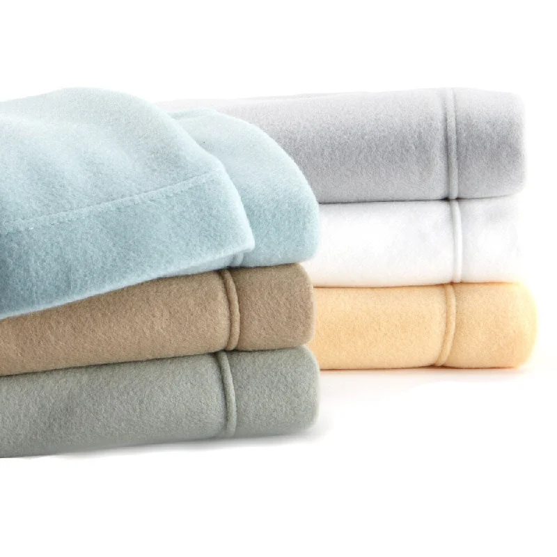 Home Fashion Designs Maya Collection Extra Plush Polar Fleece Sheet Set in Solid Colors