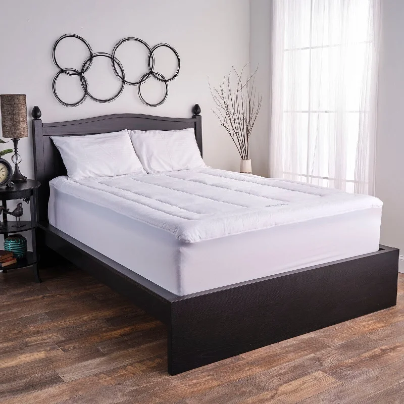 ISOCOOL 3" Serene Foam Mattress Topper with Outlast Cover