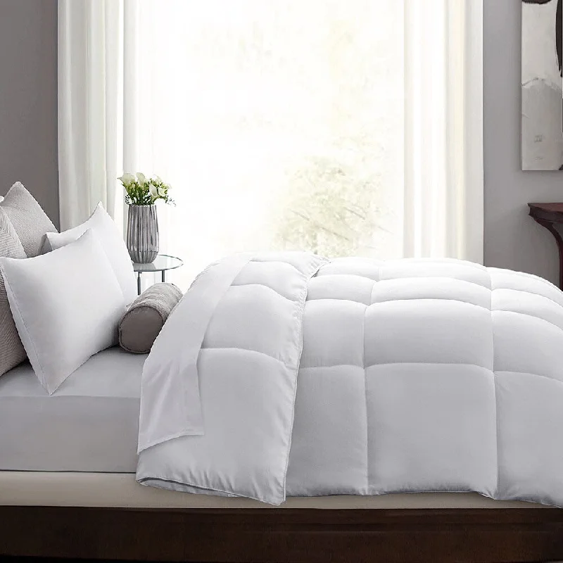 Microfiber Down and Feather Comforter