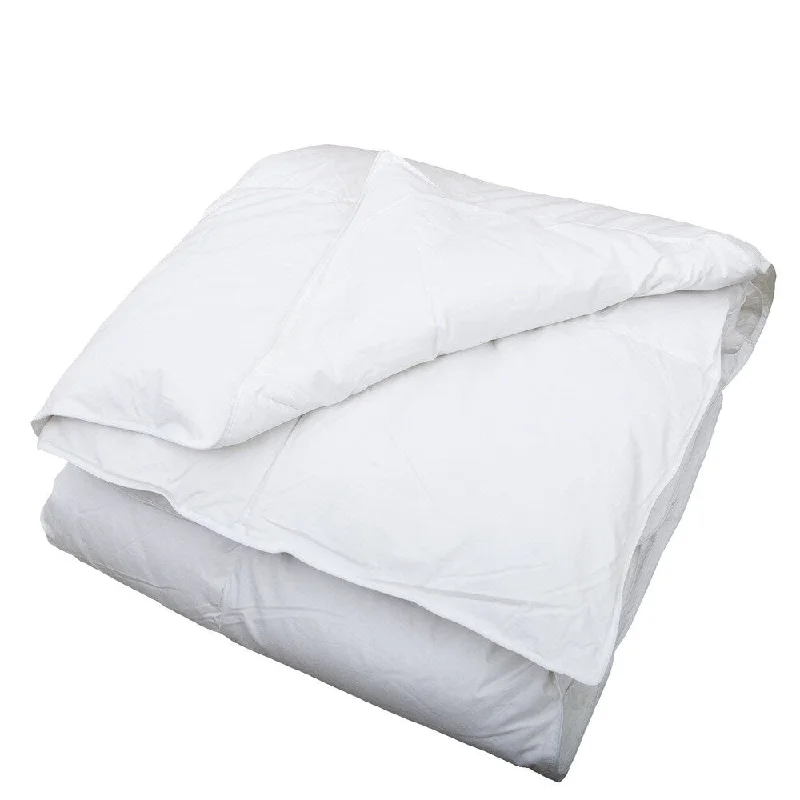 Oversized 233 Thread Count White Down Comforter