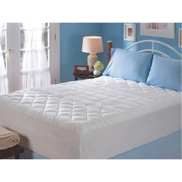 Sealy Cotton Lumbar Support Queen/ King/ Cal King-size Mattress Pad