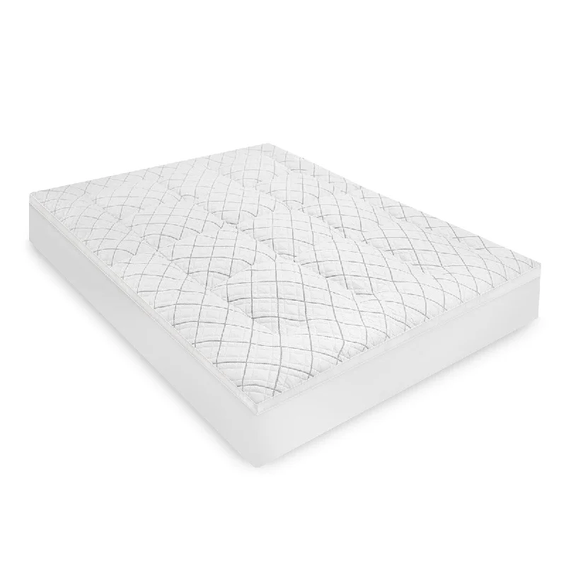 SensorPEDIC Premier Knit Luxury Mattress Topper - White