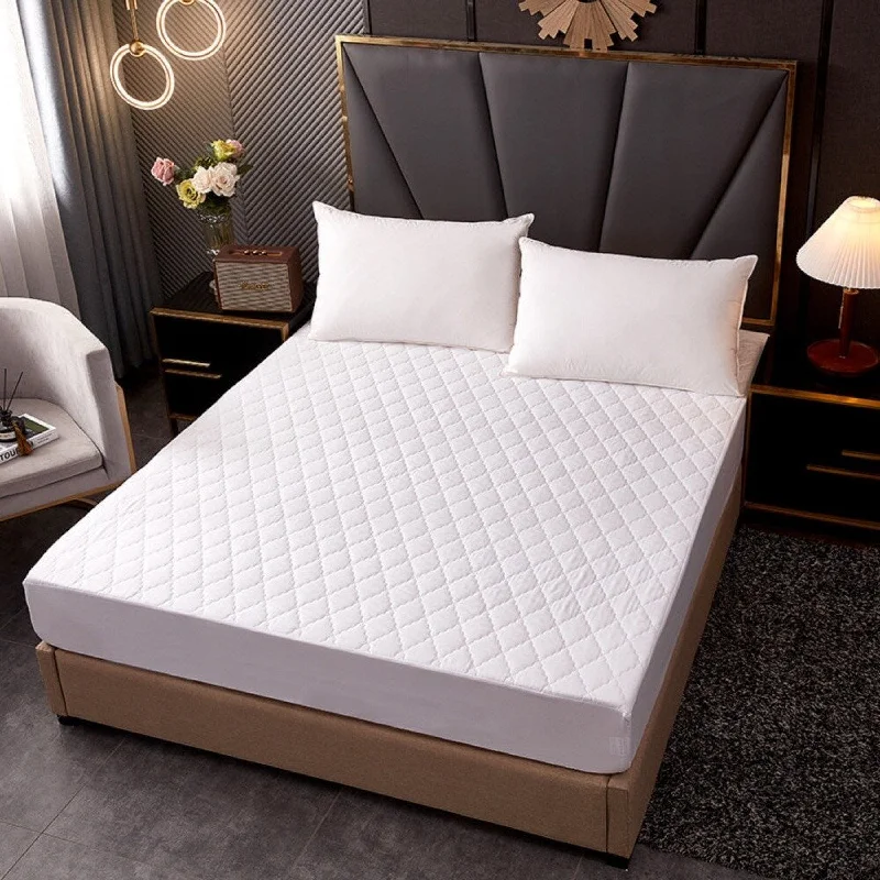 Shatex Bedding Zippered Mattress Encasement Queen -Mattress polyester fiber Protector Mattress Cover