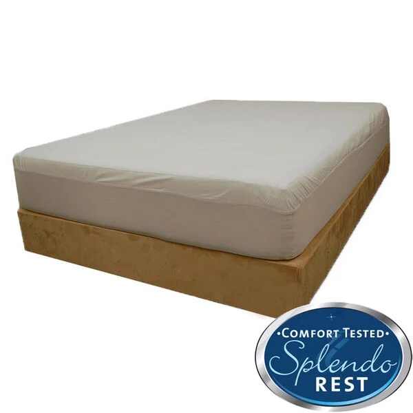 Splendorest Cotton Outlast Cooler Comfort Queen/ King-size Fitted Mattress Cover