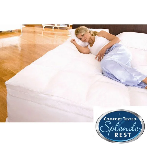 Splendorest Perfect Harmony Queen/ King-size Down Alternative and Memory Foam Mattress Topper