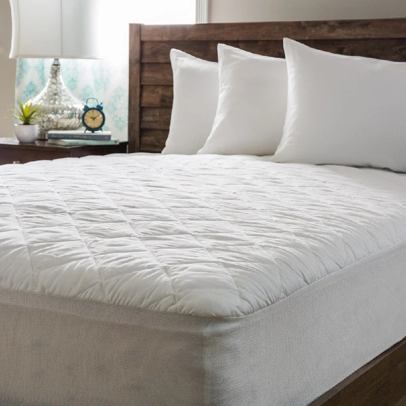 Spring Air 230 Thread Count 4-ounce Traditional GTF18 Mattress Pad