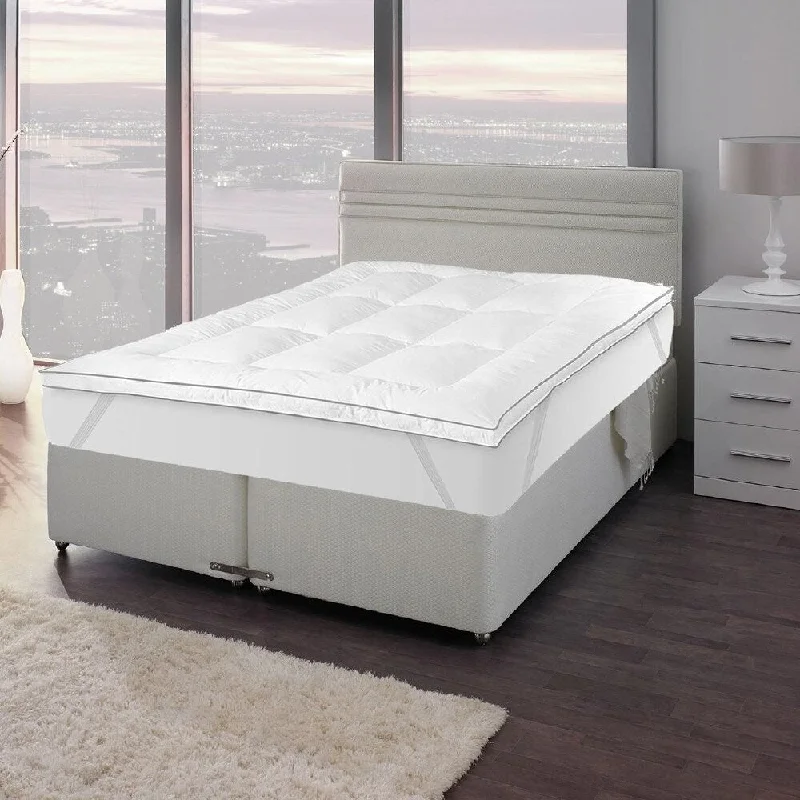 Studio 707- Vitality Microgel Mattress Topper - White