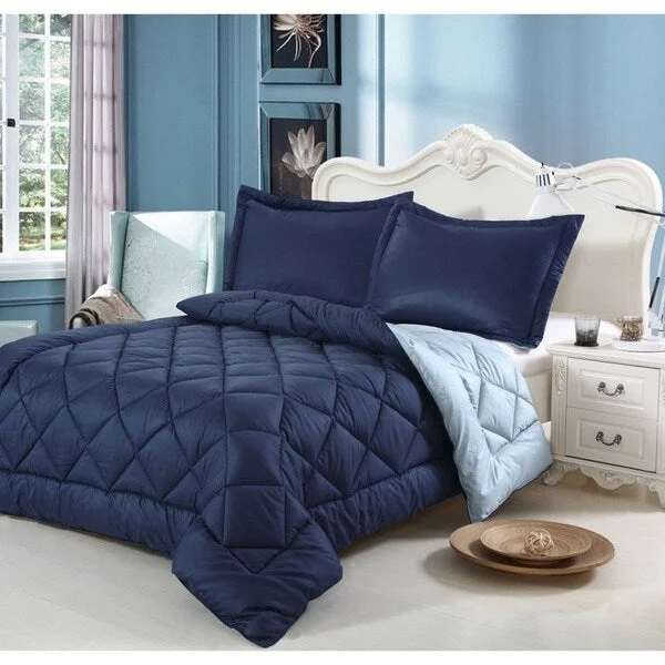 Swiss Comforts Down Alternative Reversible Down Alternative King-size 3-piece Comforter set