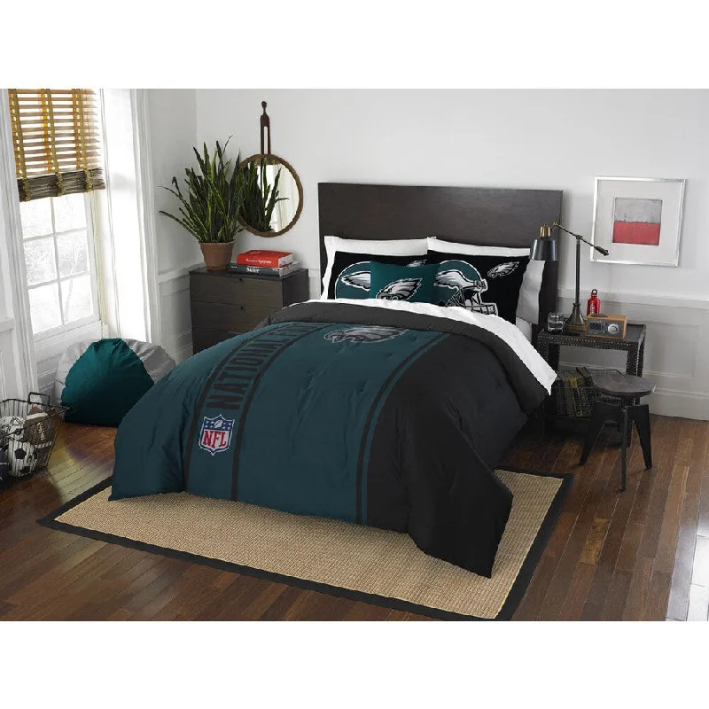 The Northwest Company Official NFL Philadelphia Eagles Full Applique 3-piece Comforter Set