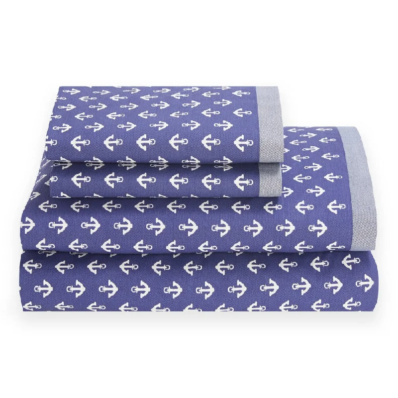 Tommy Hilfiger Mystic Anchor Sheet Set