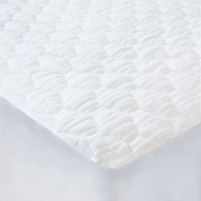 W Home - Bamboo Blend Jacquard Mattress Pad