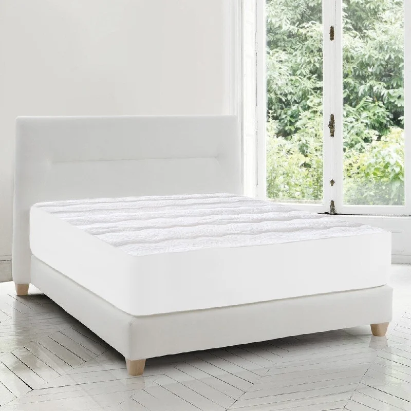 W Home- Soft Touch Mattress Pad - White